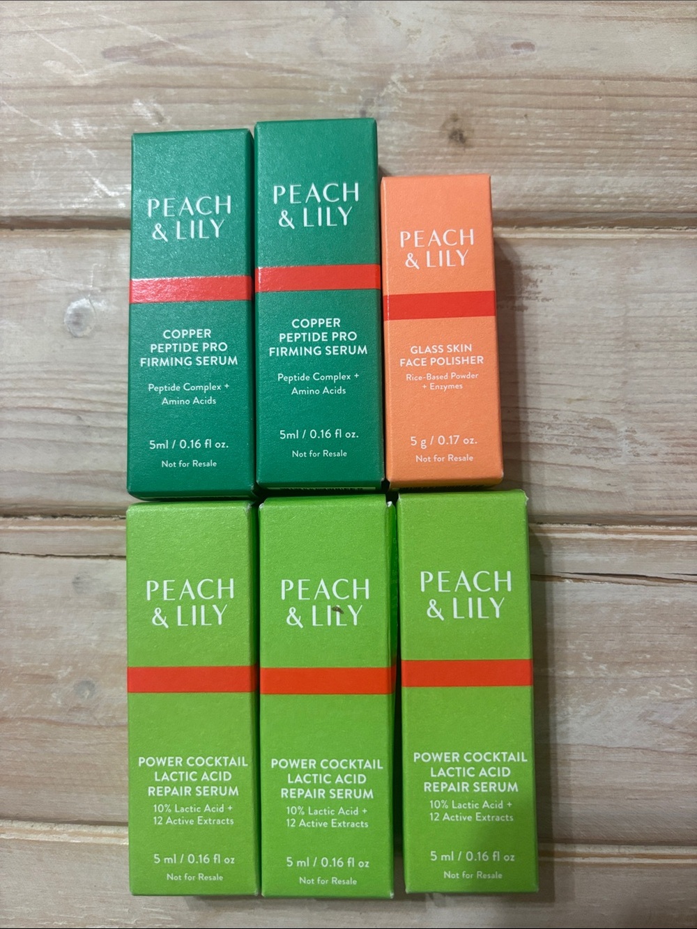 Peach & Lily Skincare Serum Set (89)